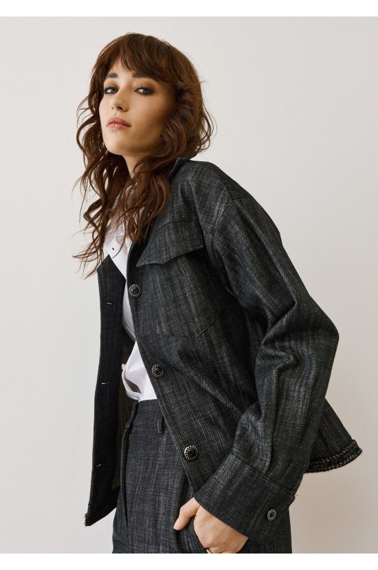 Σακάκι Μαύρο Oversized Σακάκι Μαύρο Oversized