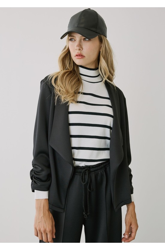 Crop Jacket Black 