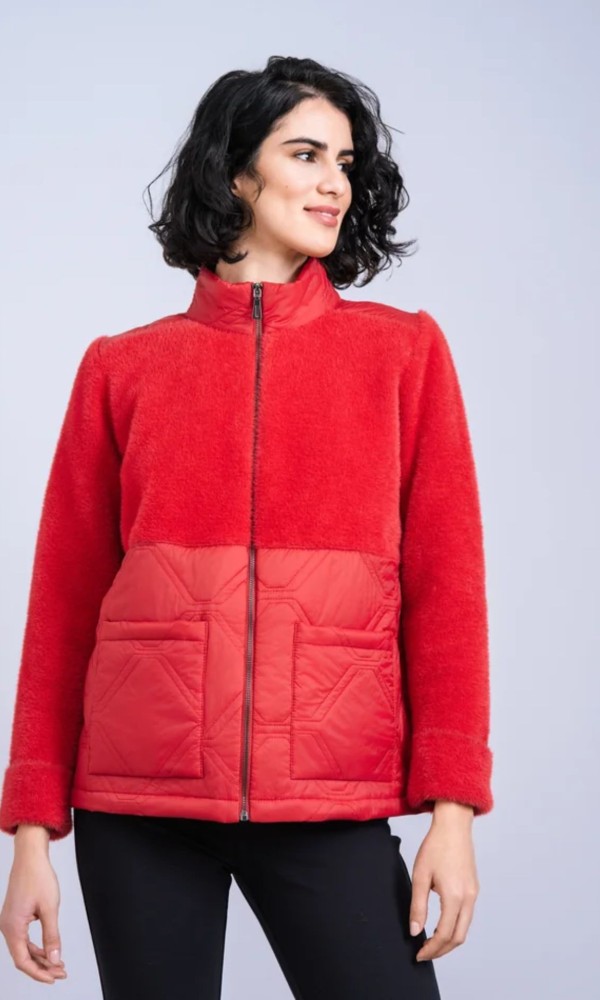 Ζακέτα Διπλής Υφής 