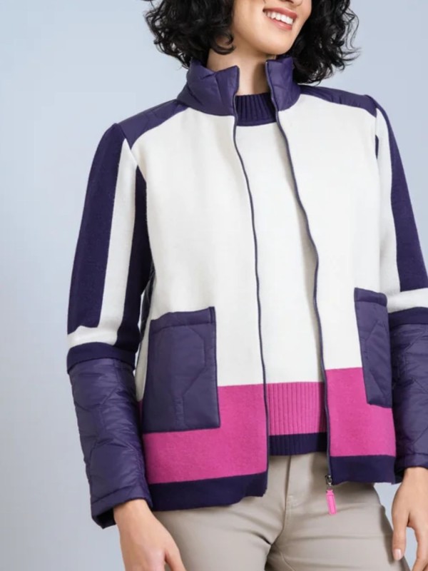 Kardigan Colour Block