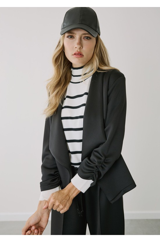 Crop Jacket Black 