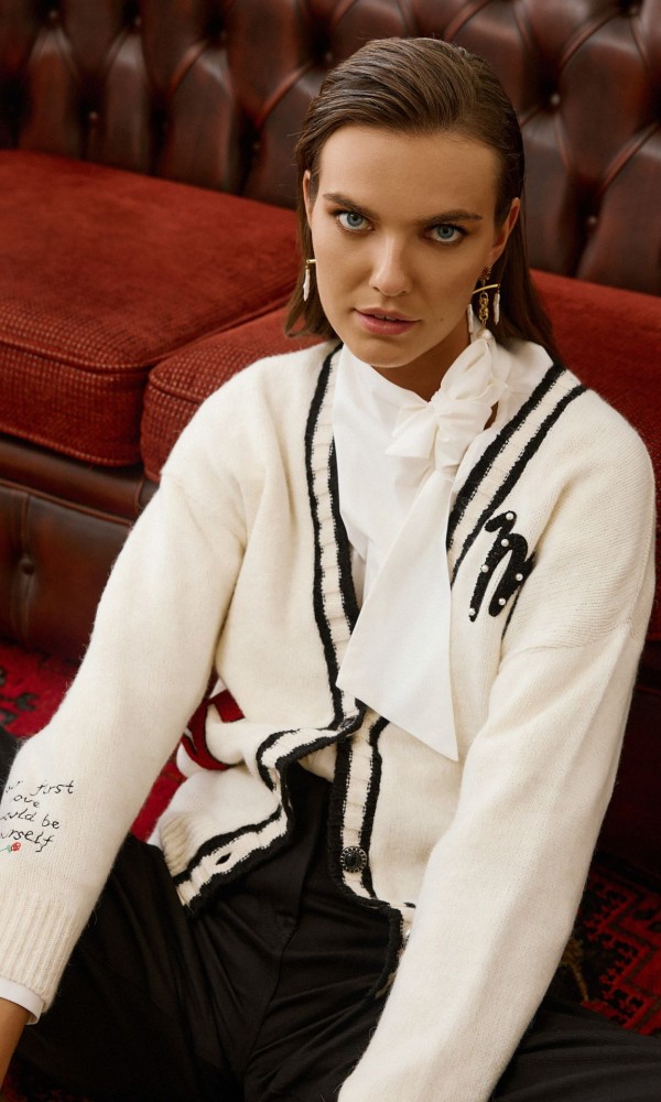White Jacket With Embroidery White Jacket With Embroidery