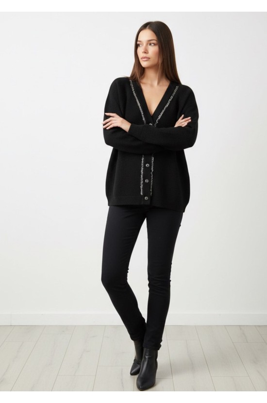 Black Jacket with Subtle Shine