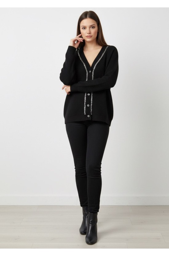 Black Jacket with Subtle Shine