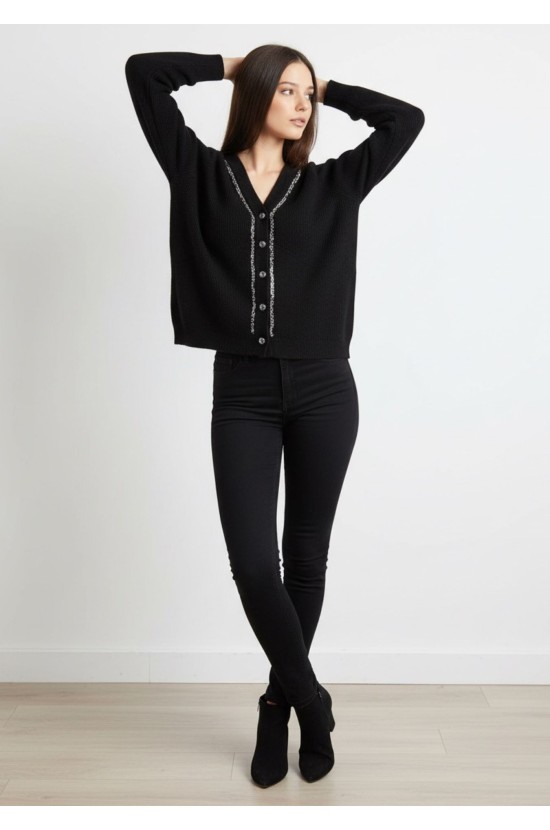 Black Jacket with Subtle Shine