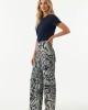 Floral Wide Leg Παντελόνα Floral Wide Leg Παντελόνα