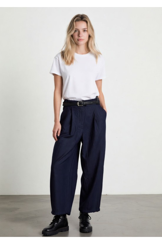 Wide Leg Τζιν Παντελόνα με Ψηλή Μέση Wide Leg Τζιν Παντελόνα με Ψηλή Μέση