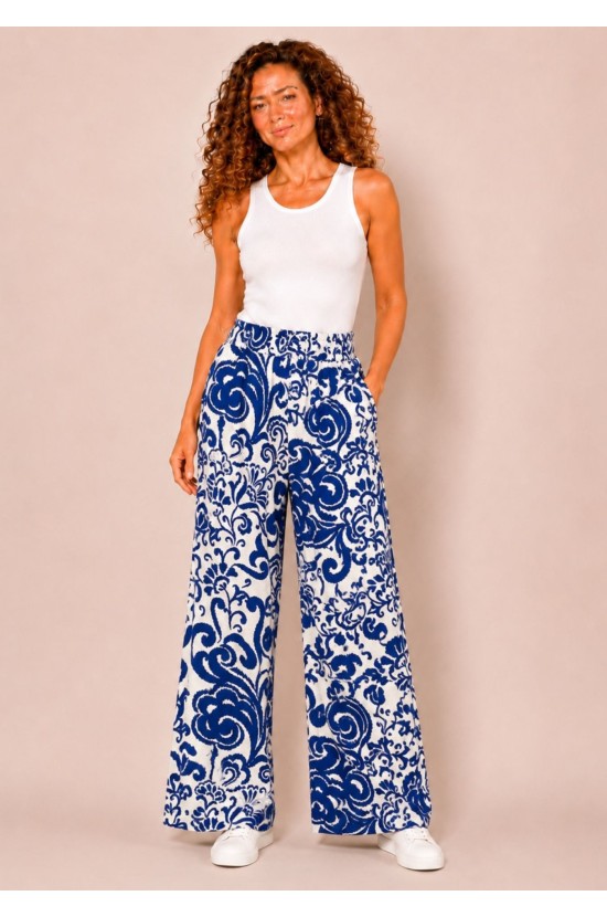 Παντελόνα Με Baroque Print Παντελόνα Με Baroque Print