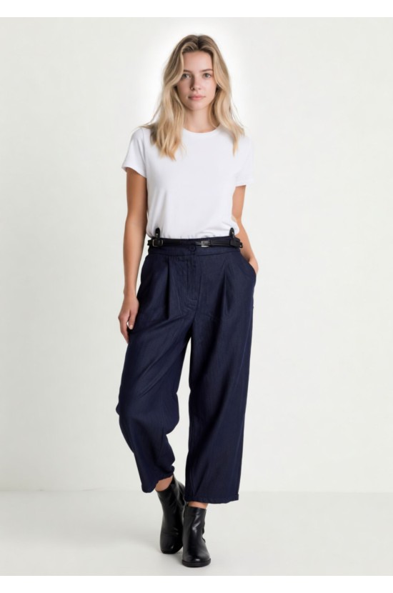 Wide Leg Τζιν Παντελόνα με Ψηλή Μέση Wide Leg Τζιν Παντελόνα με Ψηλή Μέση