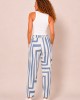 Pants with a Light Blue Pattern Pants with a Light Blue Pattern
