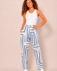 Pants with a Light Blue Pattern Pants with a Light Blue Pattern