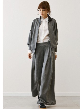 Γκρι Φαρδιά Παντελόνα Γκρι Φαρδιά Παντελόνα