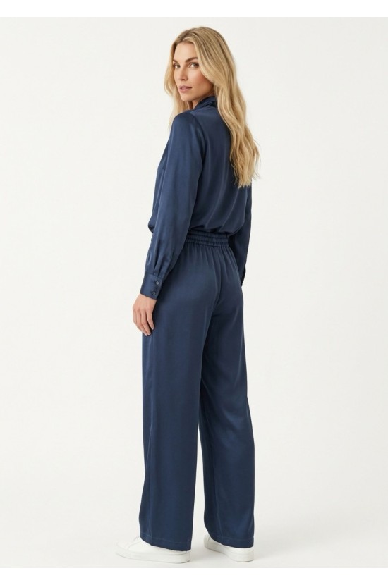 Σατέν Παντελόνα Με Λάστιχο Σατέν Παντελόνα Με Λάστιχο