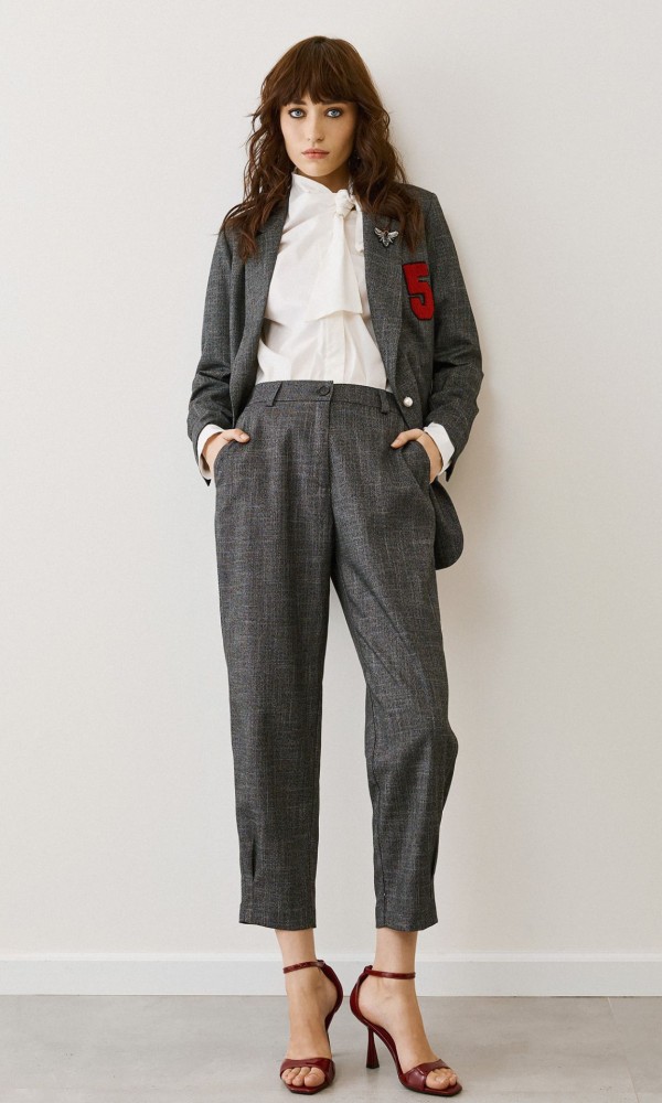 Grey Pants Tailored Fit Grey Pants Tailored Fit