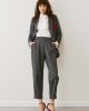 Grey Pants Tailored Fit