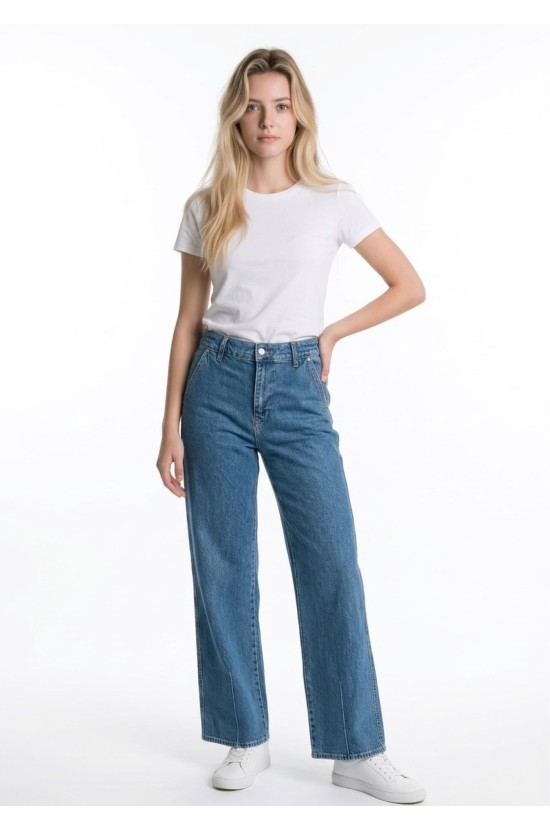 Ψηλόμεσο Τζιν Wide Leg