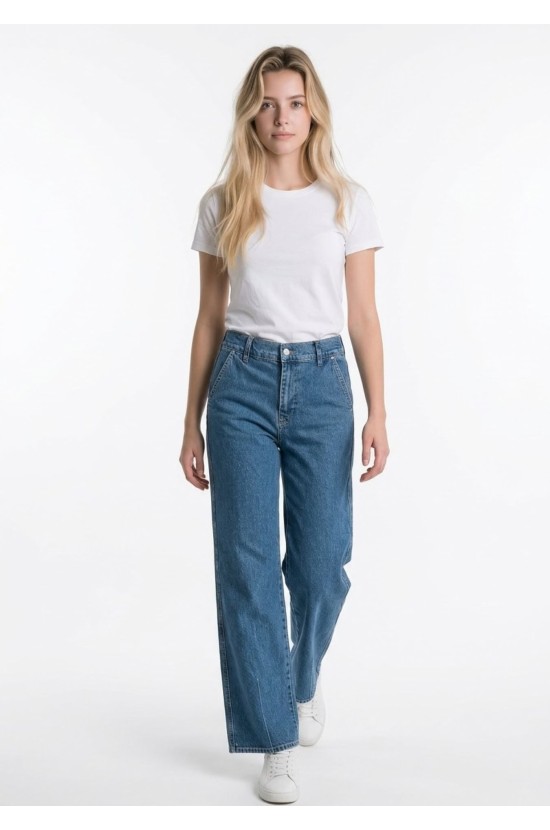 Ψηλόμεσο Τζιν Wide Leg