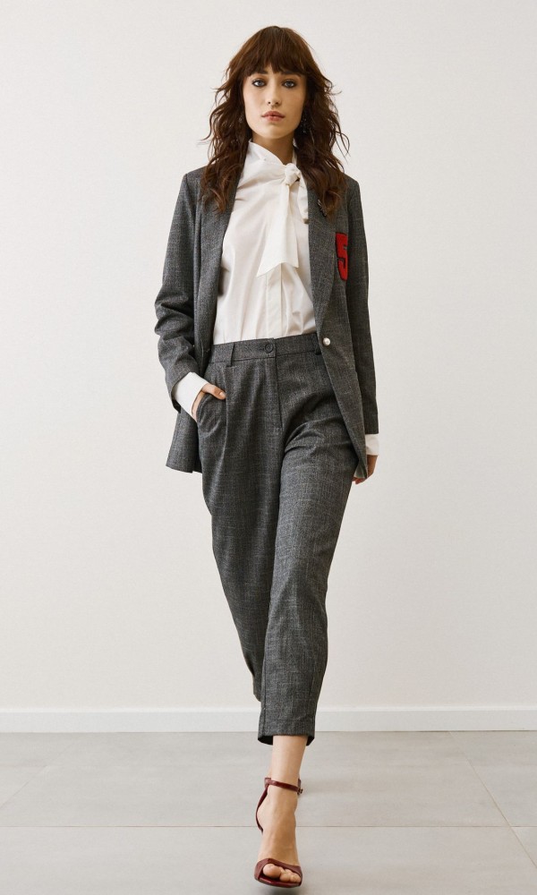 Grey Pants Tailored Fit Grey Pants Tailored Fit