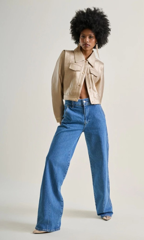 Ψηλόμεσο Τζιν Wide Leg Ψηλόμεσο Τζιν Wide Leg