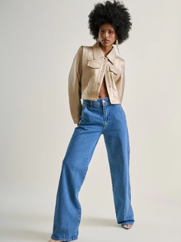 Ψηλόμεσο Τζιν Wide Leg