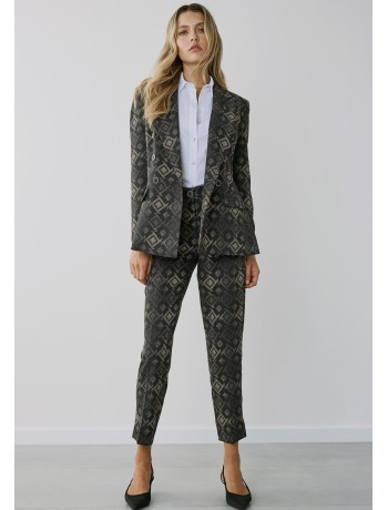 Pants Black With Patterns Pants Black With Patterns