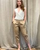 Trousers Beige Capri