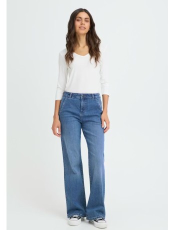 Τζιν Παντελόνι Wide Leg