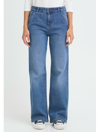 Τζιν Παντελόνι Wide Leg