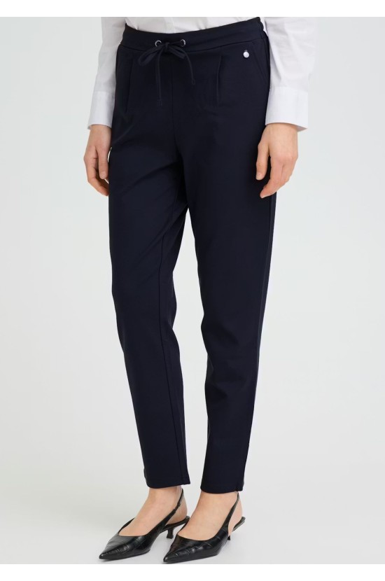 Black Pants With Elastic Waistband