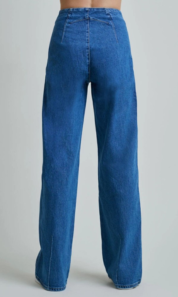 Ψηλόμεσο Τζιν Wide Leg