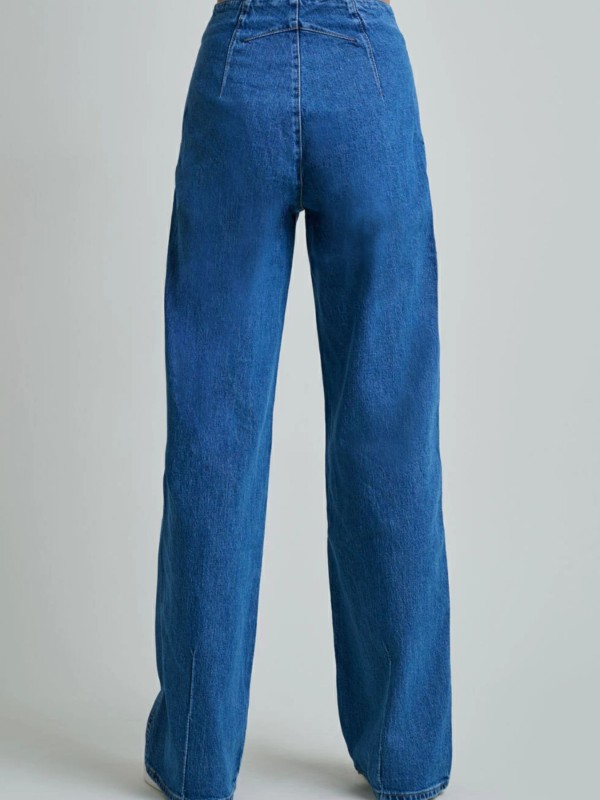 Ψηλόμεσο Τζιν Wide Leg