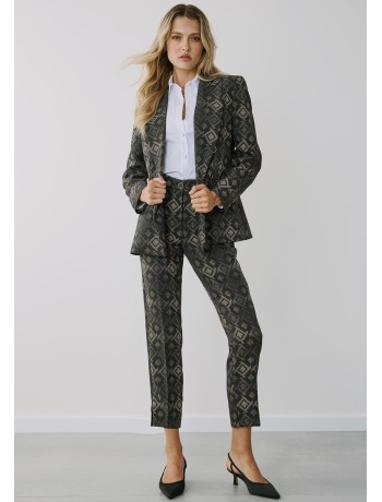 Pants Black With Patterns Pants Black With Patterns