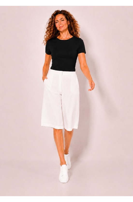 Λευκή Jupe-Culotte Λευκή Jupe-Culotte