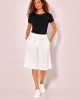 Λευκή Jupe-Culotte Λευκή Jupe-Culotte