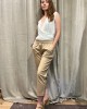 Trousers Beige Capri