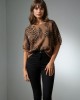 Blouse Animal Brown