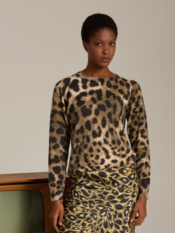 Μπλούζα Animal Multi Brown Μπλούζα Animal Multi Brown