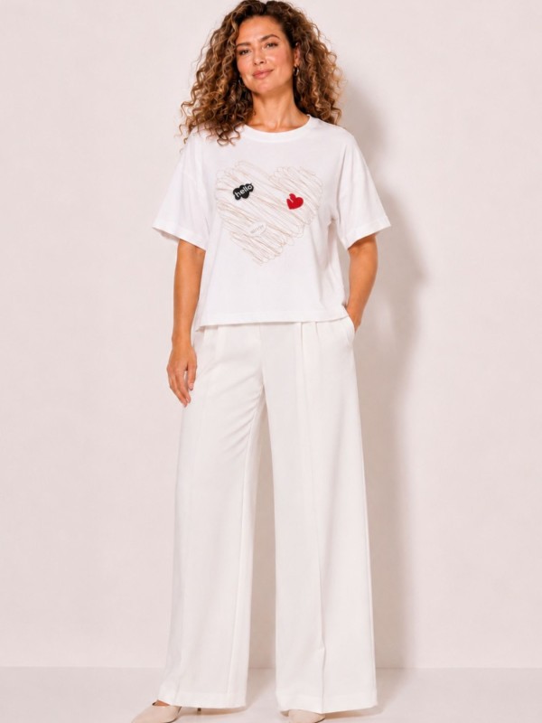 White Boxy Blouse