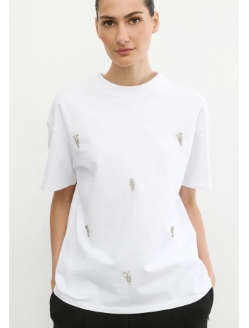 Λευκό T-Shirt