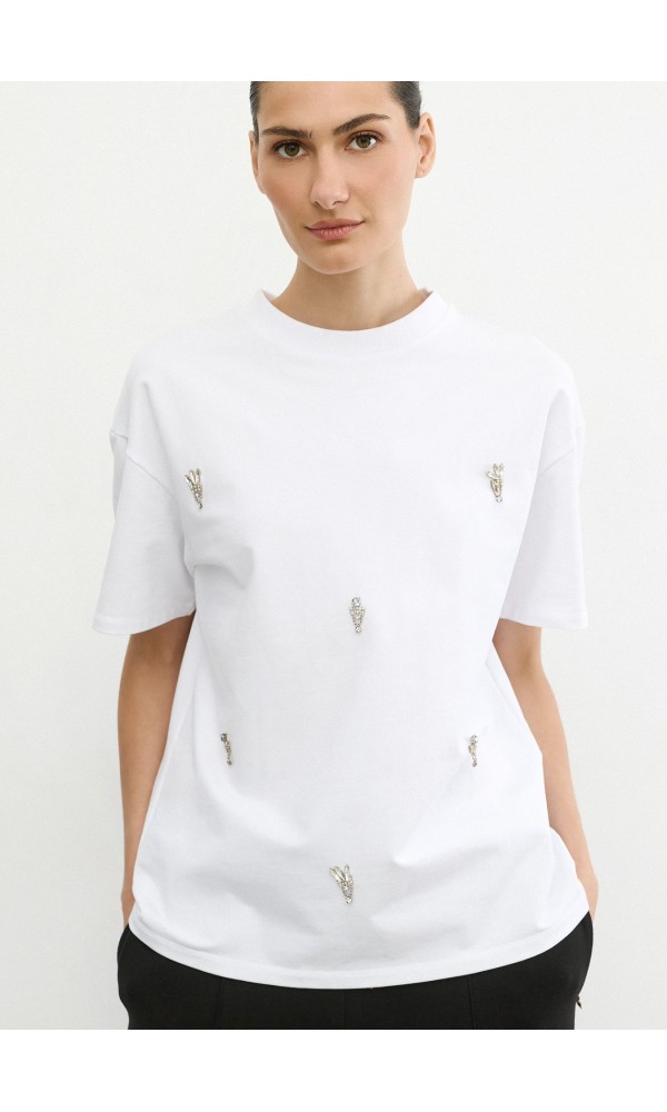 Λευκό T-Shirt
