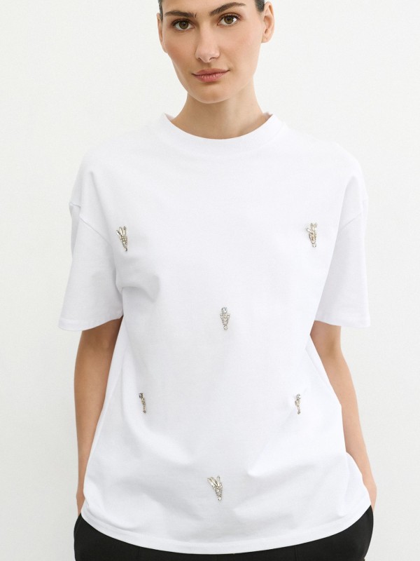 Λευκό T-Shirt