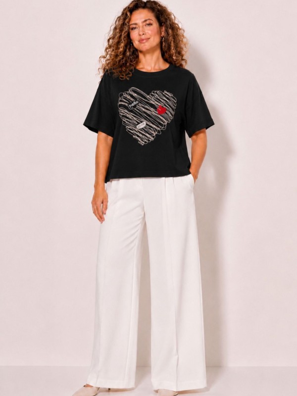 Black Boxy Blouse