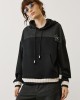 Black Hoodie Sweatshirt with Details