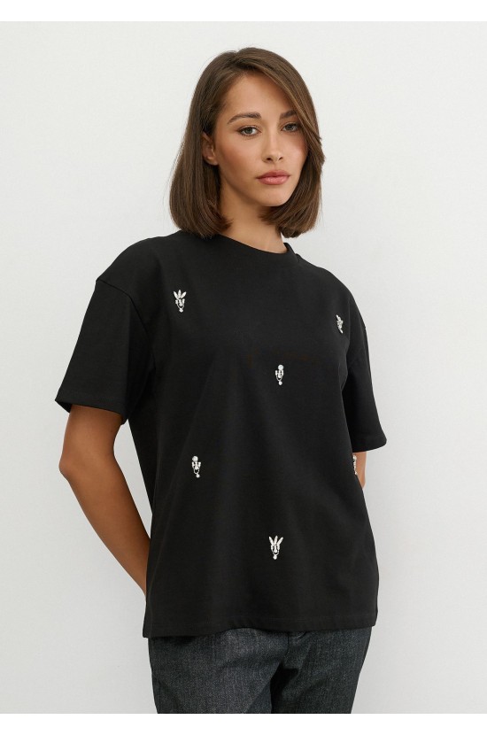 Μαύρο T-Shirt Μαύρο T-Shirt