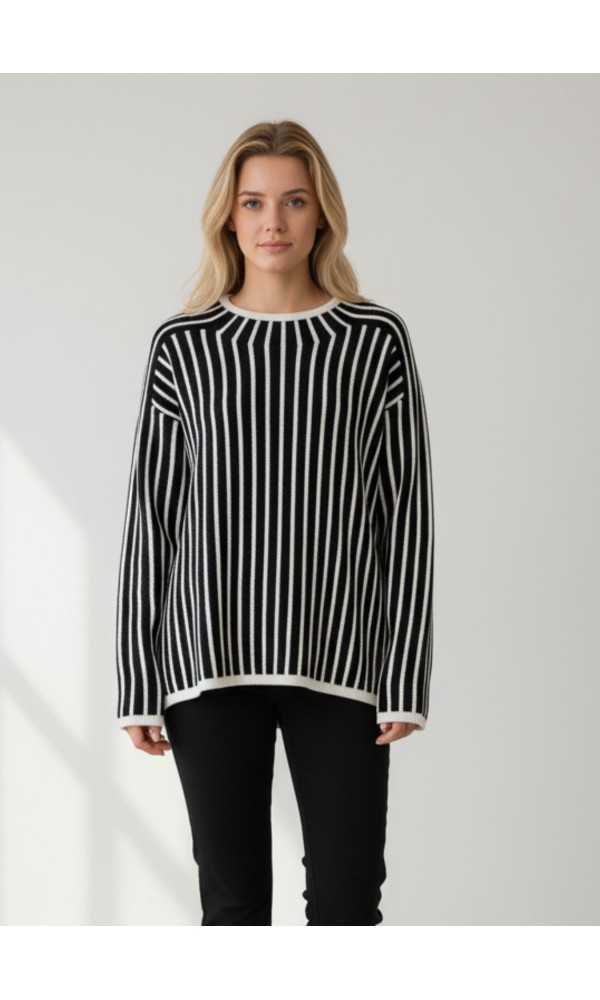 Μπλούζα Ασπρόμαυρη Ριγέ