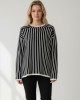 Μπλούζα Ασπρόμαυρη Ριγέ