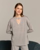 Blouse Lurex Silver