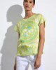 Blouse With Tropical Print
