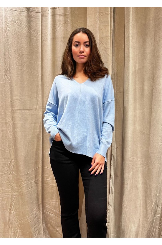 Blouse Knitted Blue