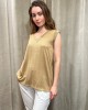 Lyrex Knitted Blouse Gold